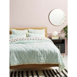 Anthropologie Rosalind Queen Quilt & Shams Set Rare - New